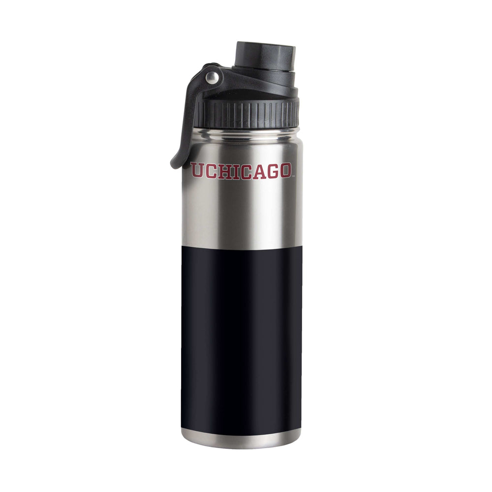 Univ of Chicago 21oz Colorblock Twist Top Water Bottle - Logo Brands - Flyclothing LLC