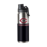 Univ of Chicago 21oz Colorblock Twist Top Water Bottle - Logo Brands - Flyclothing LLC