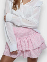 Layered Mini Skirt - Trendsi - Flyclothing LLC