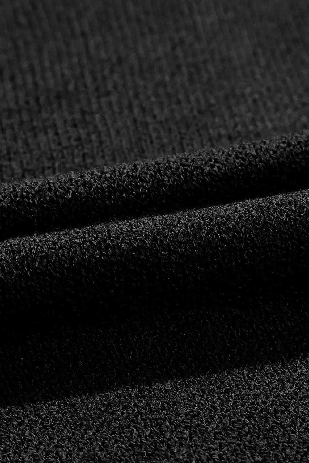 Pumpkin Round Neck Long Sleeve Knit Top - Trendsi - Flyclothing LLC