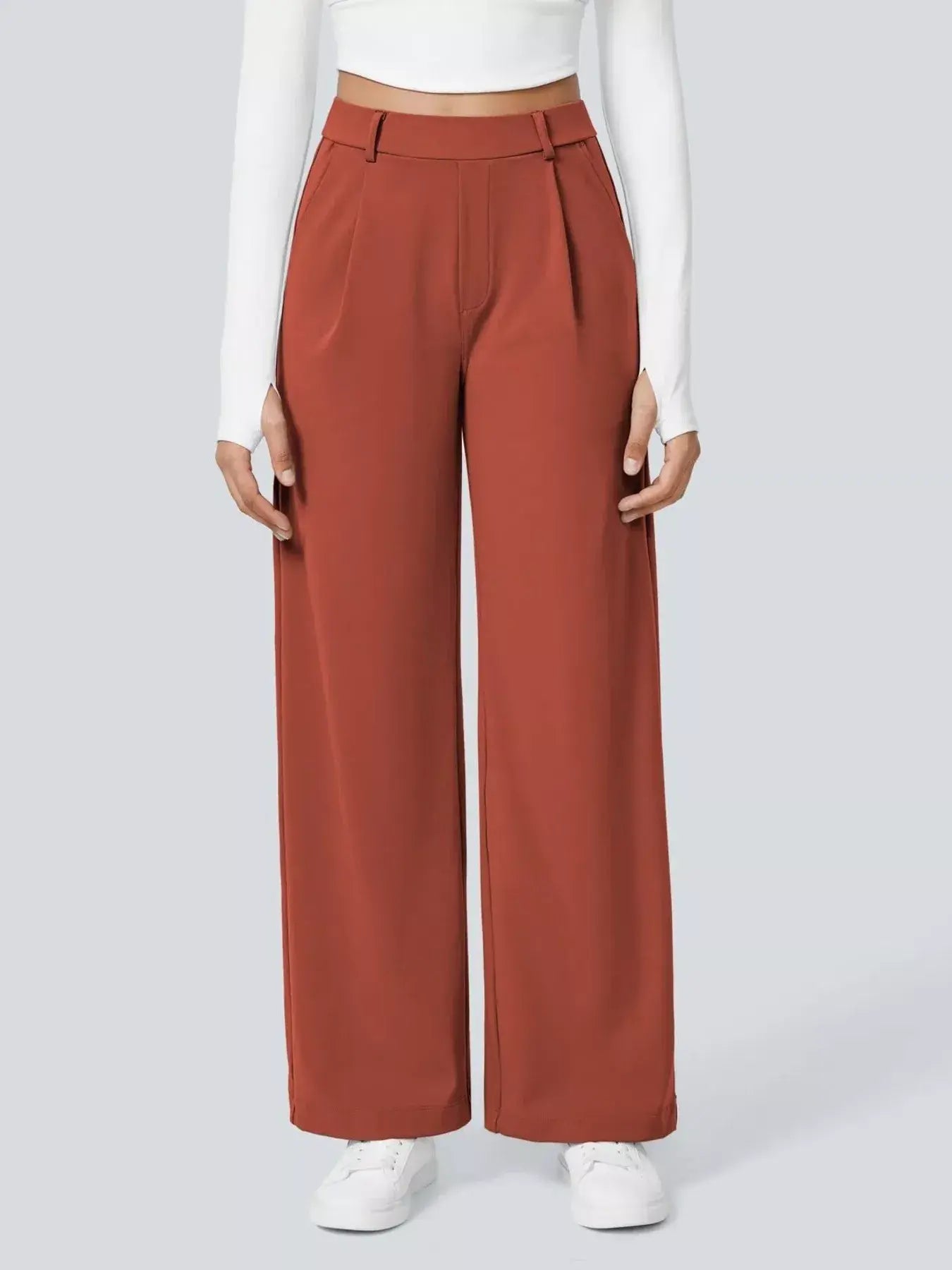 Wide Leg Pants - Trendsi - Flyclothing LLC