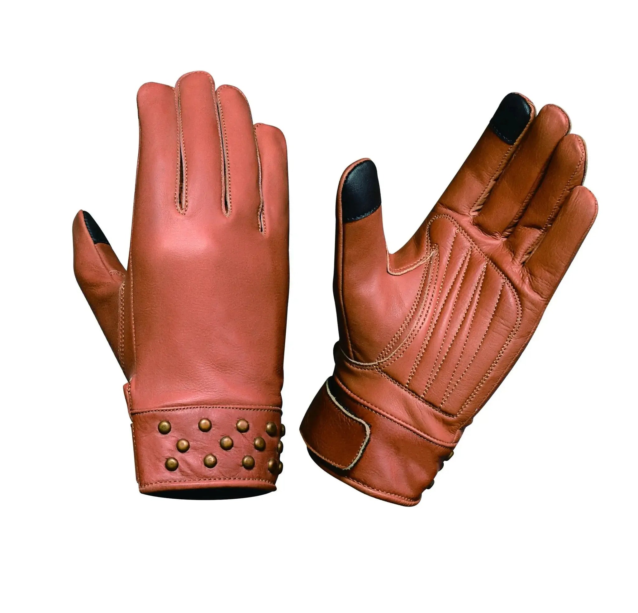 Ladies Full Finger Gloves - Unik Just for Bikers - Flyclothing LLC