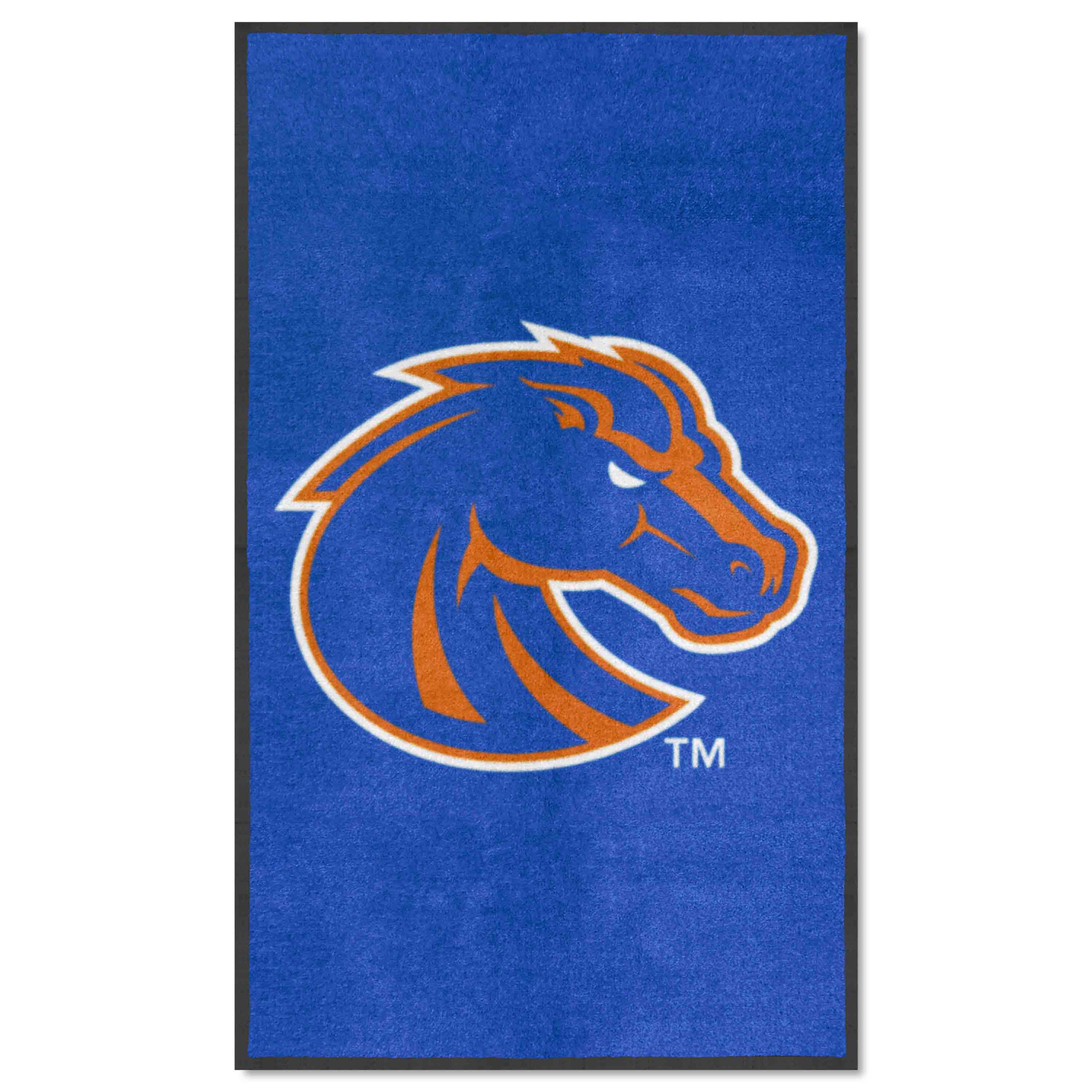 Boise State 3X5 High-Traffic Mat with Durable Rubber Backing - Portrait Orientation - Boise State