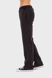 Mono B Elastic Waist Fleece Pants with Pockets - Trendsi - Flyclothing LLC