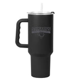 St. Marys - Texas 40oz Black Tonal Powder Coat Tumbler - Logo Brands - Flyclothing LLC