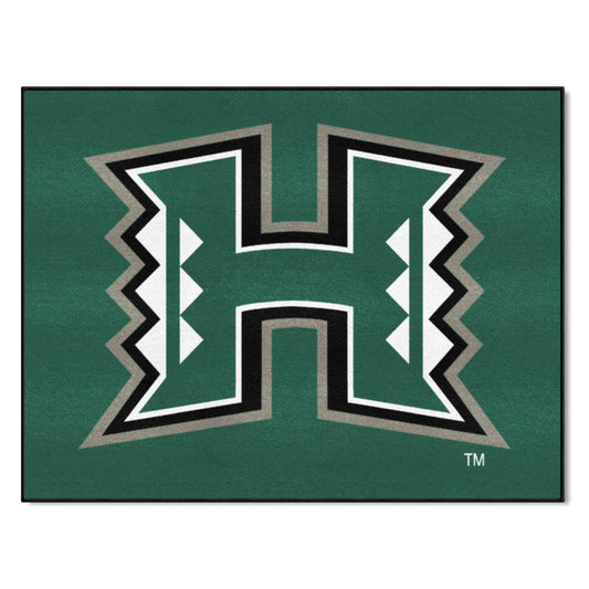 Hawaii Rainbows All-Star Rug - 34 in. x 42.5 in. - Hawaii