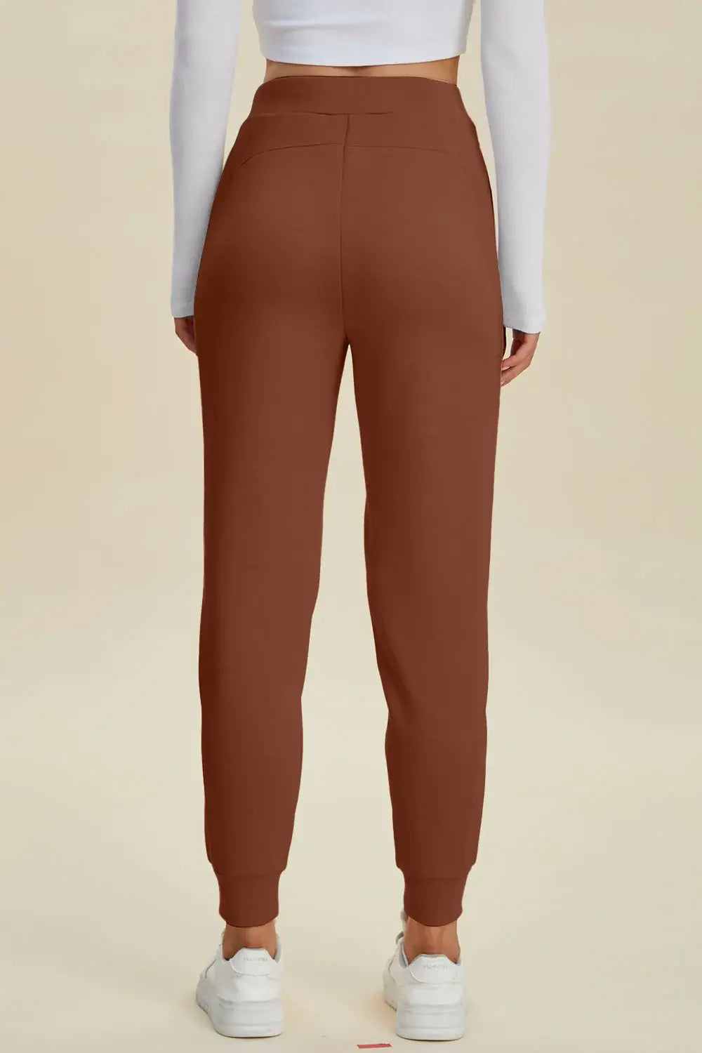 Basic Bae Full Size Air Scuba Drawstring High Waist Joggers - ShopBasicbae - Flyclothing LLC