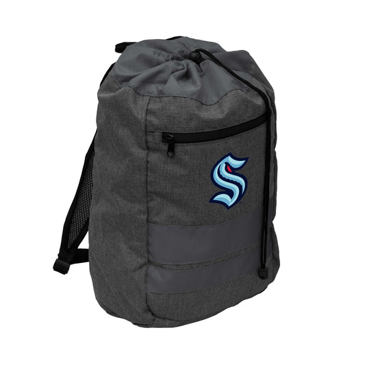 Seattle Kraken Charcoal Journey Backsack - Logo Brands - Flyclothing LLC