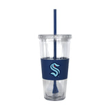 Seattle Kraken 22oz Straw Tumbler