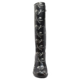 adtec 8475 women 16 fashion rain boot black