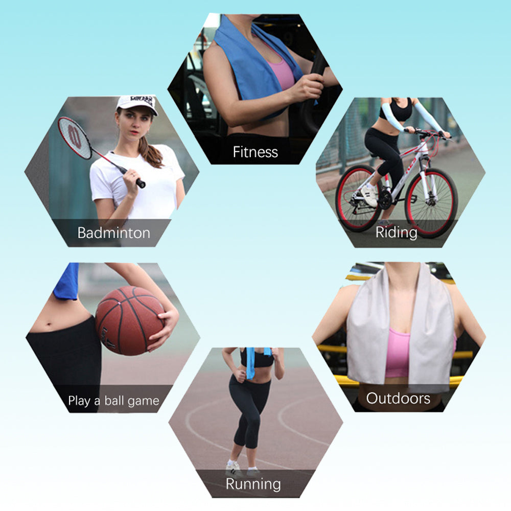 Sports Towel Physical Cooling Microfiber Instant Cool Ice Face Towels For Gym Swimming Yoga Running Cycling Quick Drying Towel - My Store - Flyclothing LLC