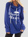 Drawstring Letter Graphic Long Sleeve Hoodie - Trendsi
