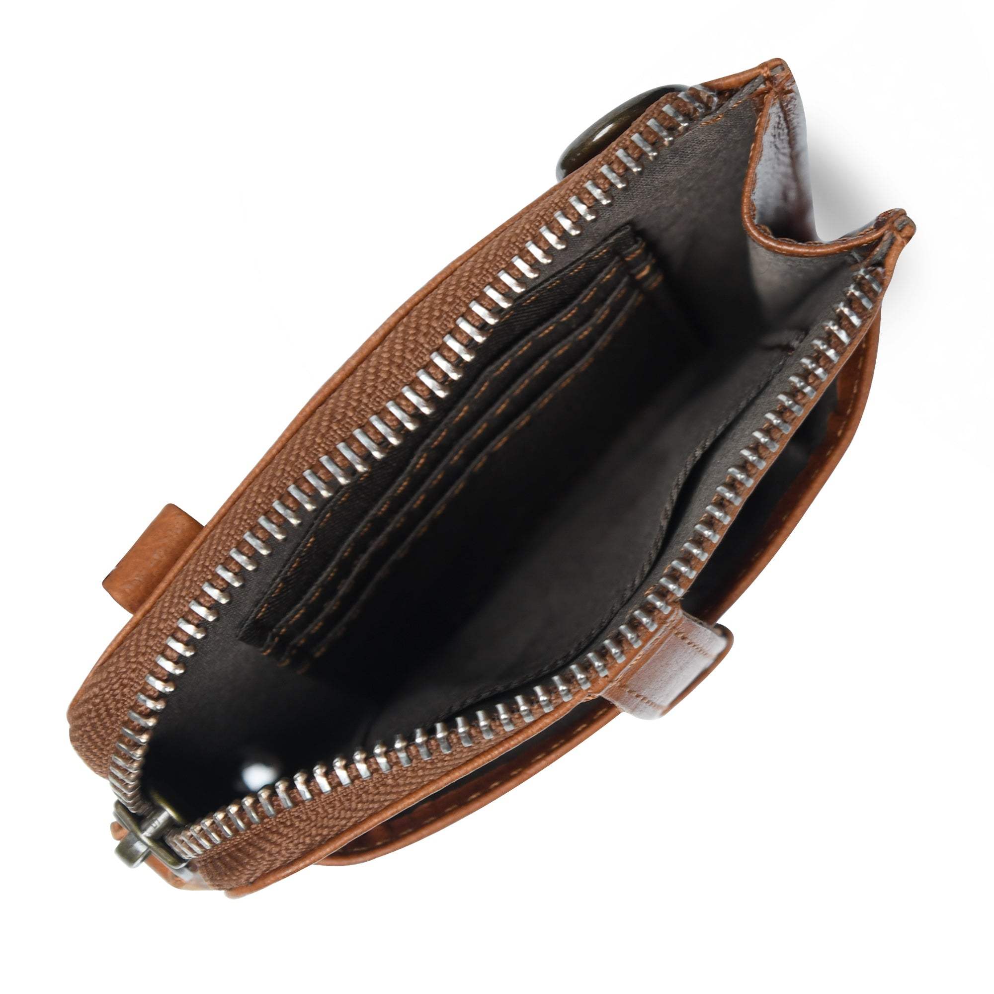 Leather Mobile Sling 2.0 - Classy Leather Bags - Flyclothing LLC