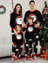 Full Size Family Matching Christmas Pajamas Set with Polar Bear Print Plus Size - Trendsi - Flyclothing LLC