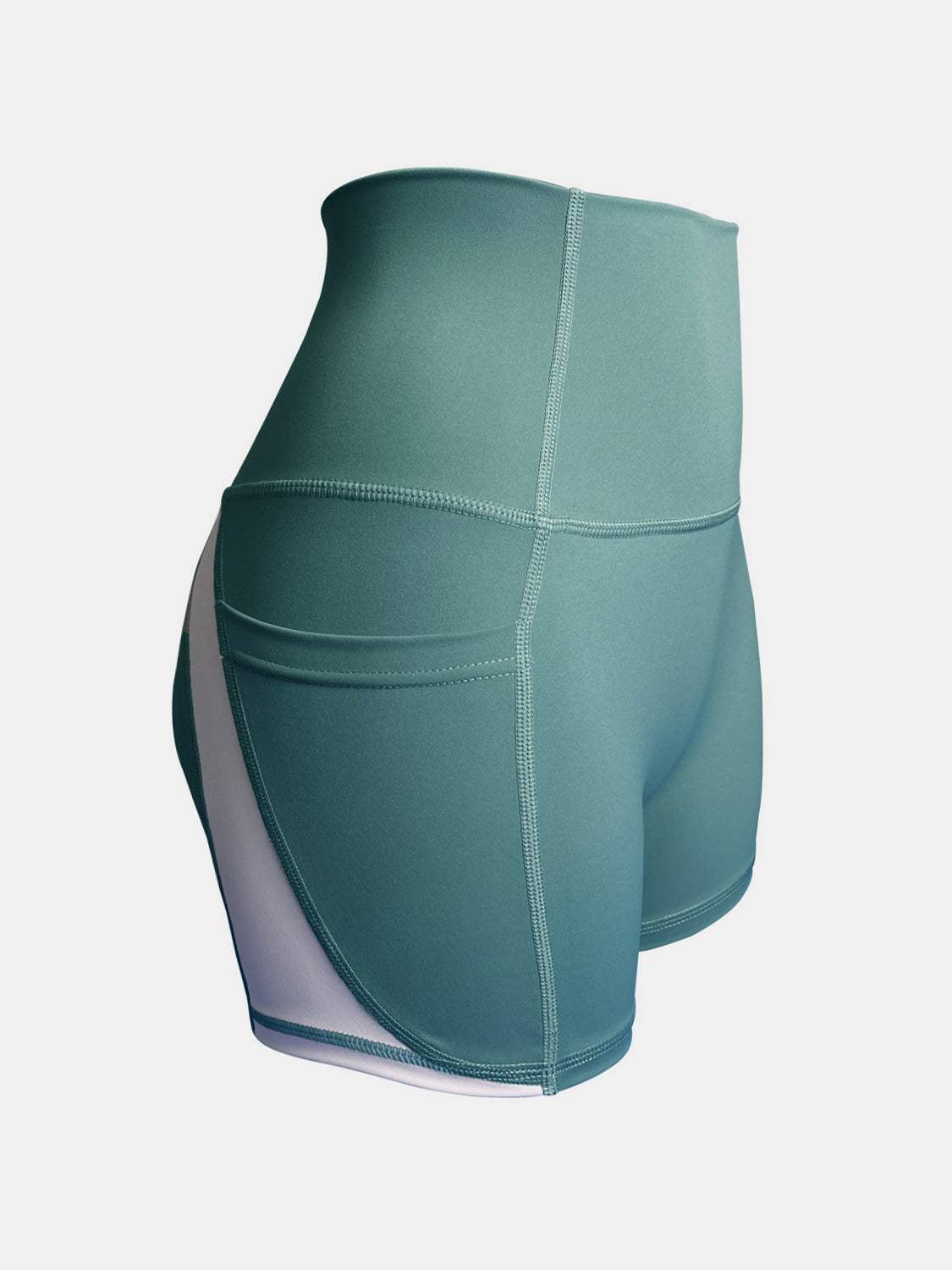 High Waist Active Shorts - Trendsi - Flyclothing LLC