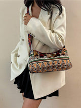 Tassel Adjustable Strap Shoulder Bag - Trendsi - Flyclothing LLC