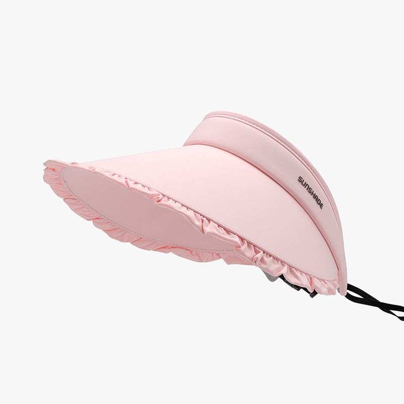 Frill Adjustable Ice Silk Sun Hat - Trendsi - Flyclothing LLC