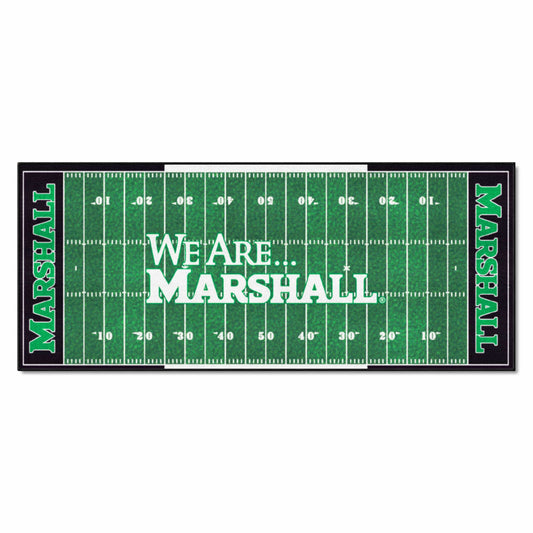 Marshall Thundering Herd Field Runner Mat - 30in. x 72in. - Marshall
