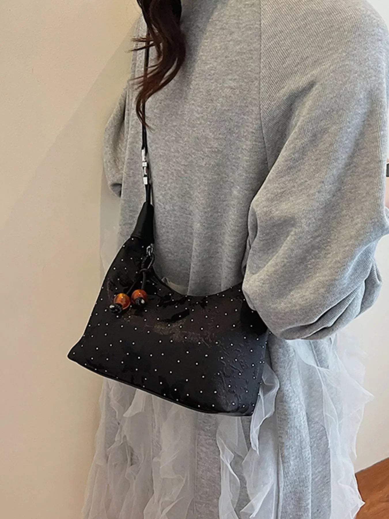 Polka Dot Crossbody Bag - Trendsi - Flyclothing LLC
