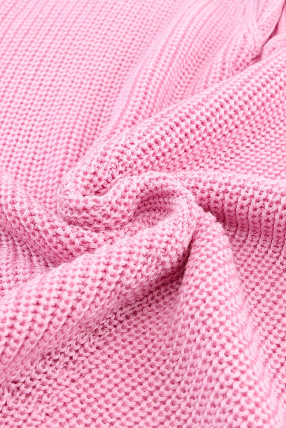 V-Neck Drop Shoulder Sweater - Trendsi - Flyclothing LLC