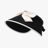 Bow Ice Silk Sun Hat - Trendsi