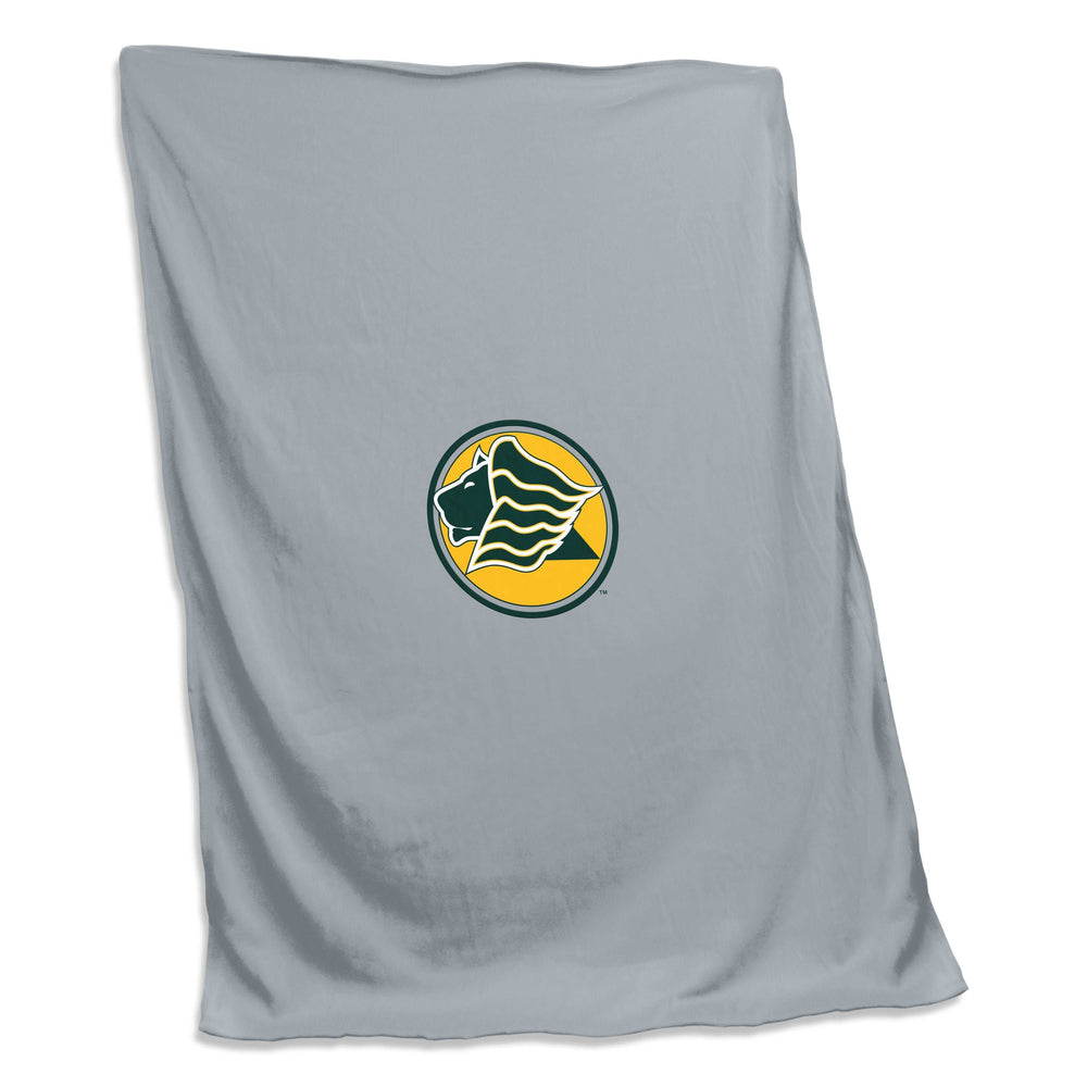Saint Leo Univ Gray Screened Sweatshirt Blanket - Logo Brands - Flyclothing LLC