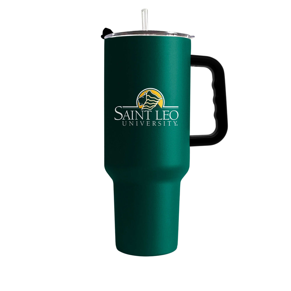 Saint Leo Univ 40oz Flipside Powder Coat Tumbler - Logo Brands - Flyclothing LLC