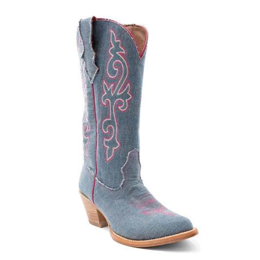 Ferrini Billie Jean Dusty Blue Womens Boot - Ferrini USA