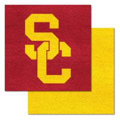 Southern California Trojans Team Carpet Tiles - 45 Sq Ft.