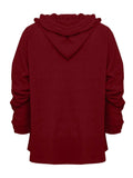Full Size Drawstring Long Sleeve Hoodie - Trendsi - Flyclothing LLC
