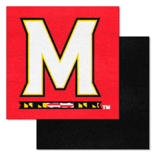 Maryland Terrapins Team Carpet Tiles - 45 Sq Ft. - Maryland