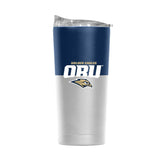 Oral Roberts 20oz Colorblock Powder Coat Tumbler - Logo Brands - Flyclothing LLC