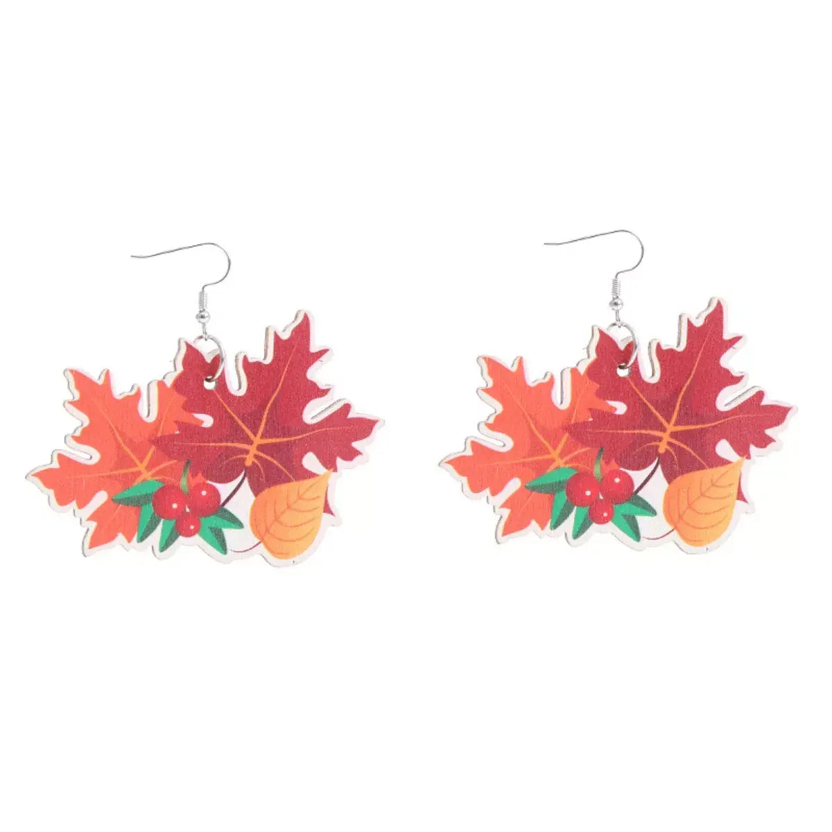 Thanksgiving Dangle Earrings - Trendsi - Flyclothing LLC