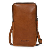 Leather Mobile Sling 1.0 - Classy Leather Bags - Flyclothing LLC