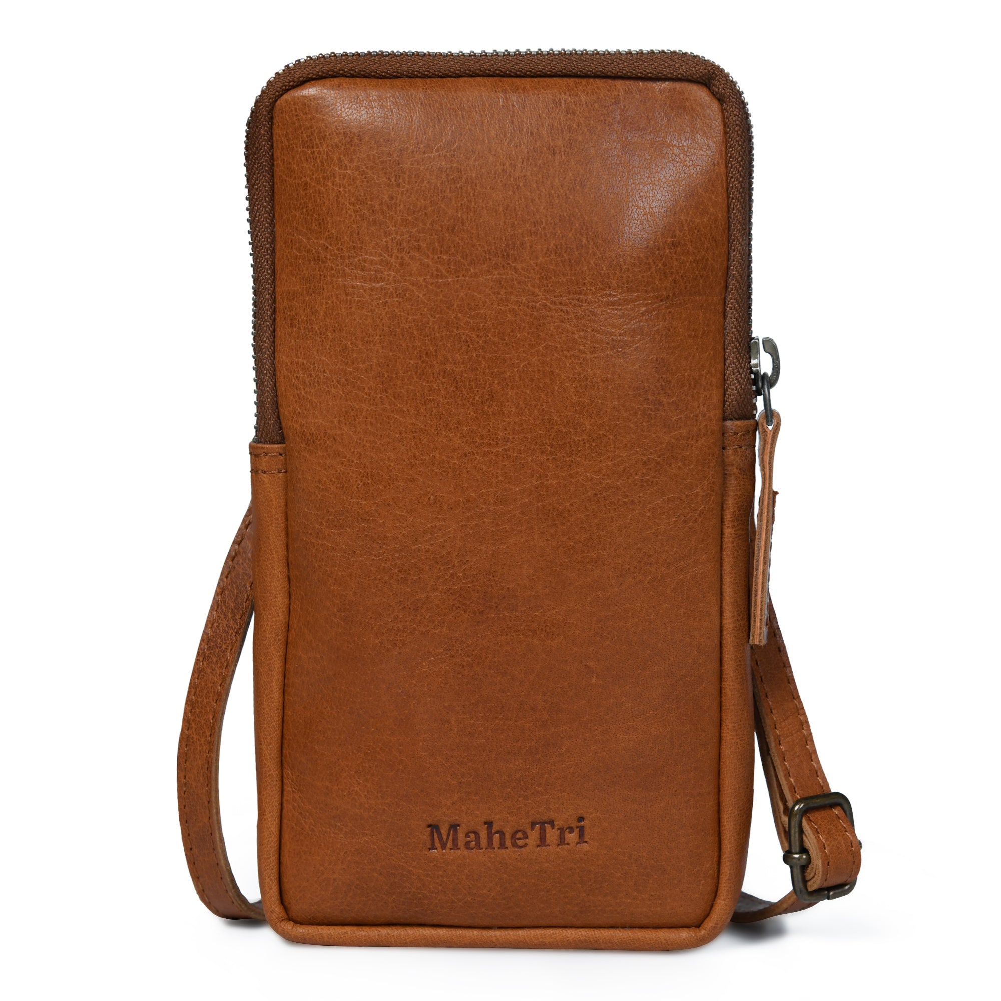 Leather Mobile Sling 1.0 - Classy Leather Bags - Flyclothing LLC