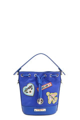 Nicole Lee USA Color Patch Bucket Bag - Trendsi - Flyclothing LLC
