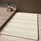 Entrance Doormat Linen-woven Non-slip Bath Mat