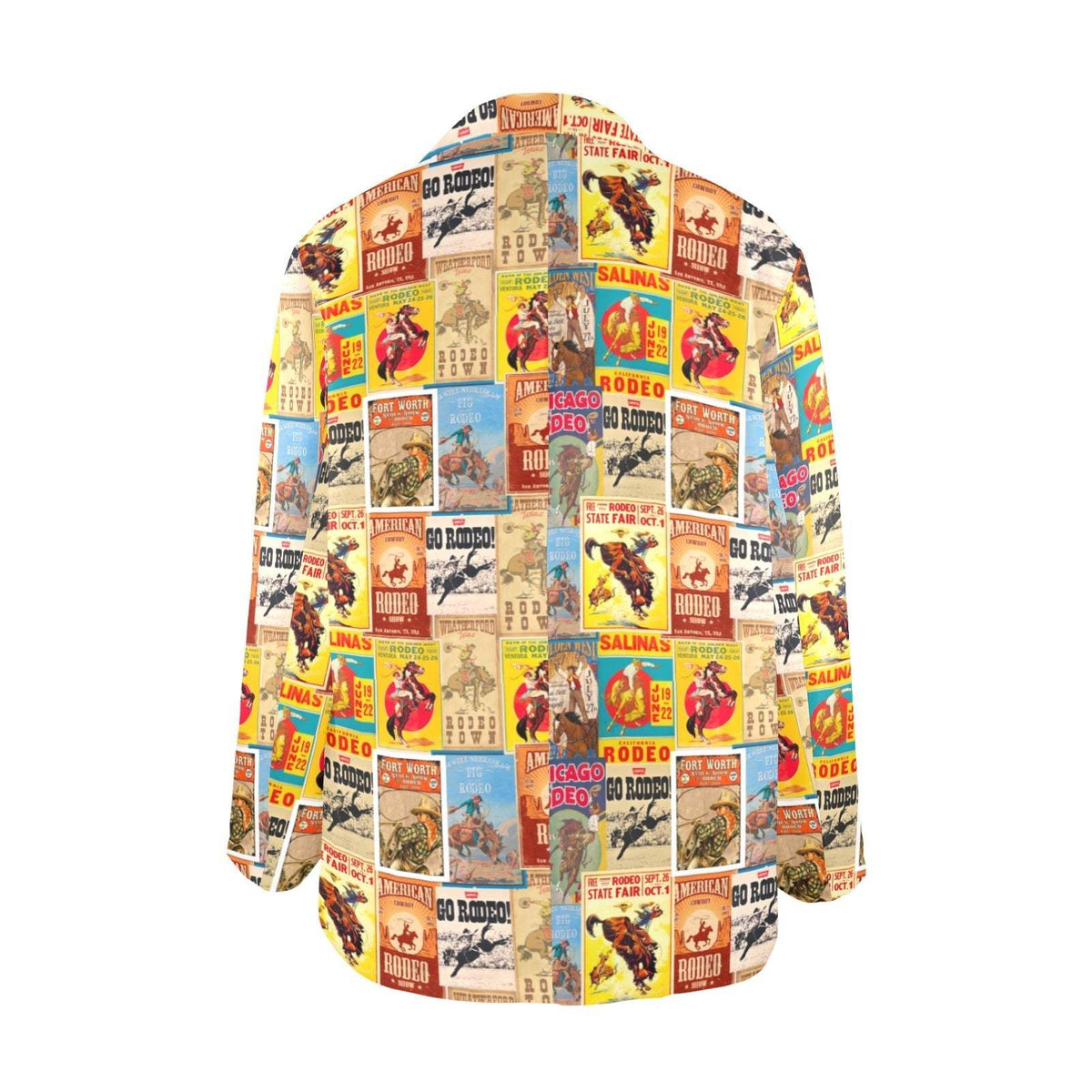 Baha Ranch Women's Vintage Rodeo Poster Blazer