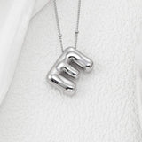 Copper Bubble Letter Pendant Necklace - Trendsi - Flyclothing LLC
