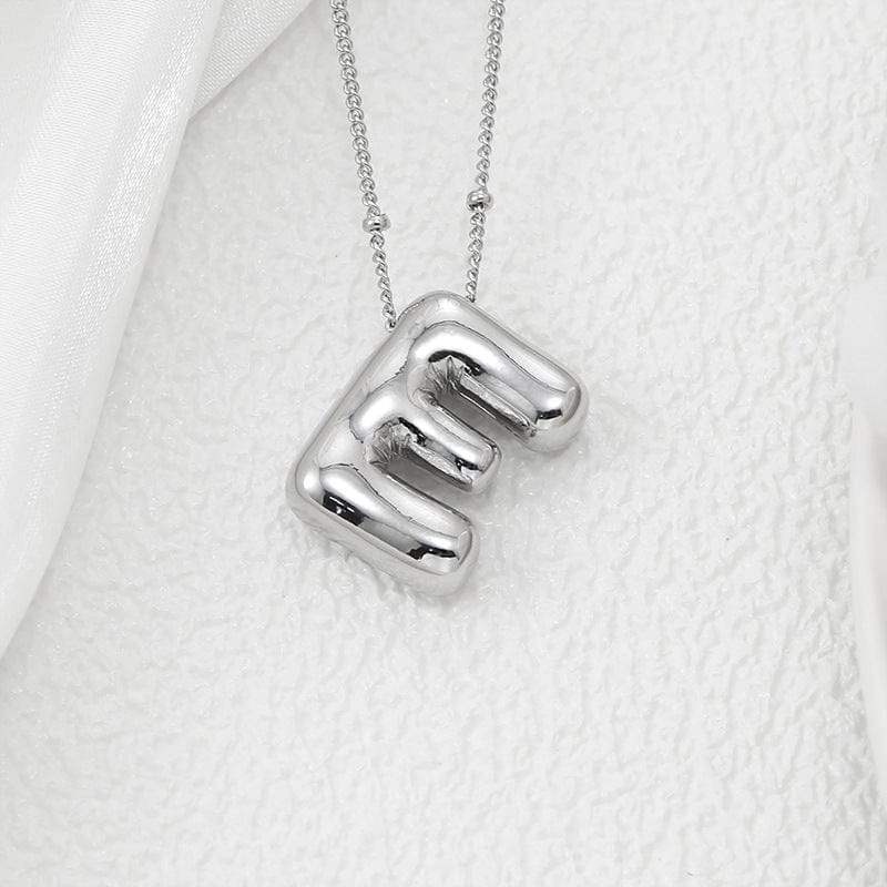 Copper Bubble Letter Pendant Necklace - Trendsi - Flyclothing LLC