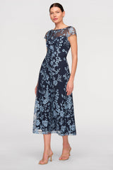 Meredith Tea Length Dress - JS Collections - Flyclothing LLC