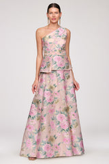 Mia One Shoulder Gown - JS Collections - Flyclothing LLC