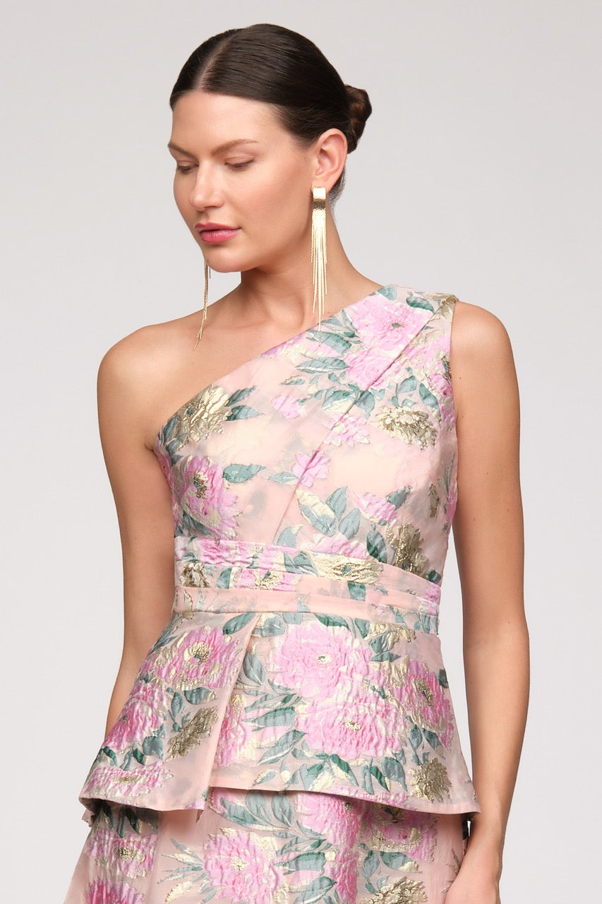 Mia One Shoulder Gown - JS Collections - Flyclothing LLC