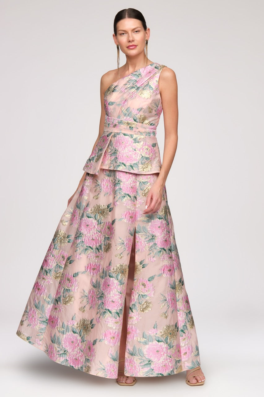 Mia One Shoulder Gown - JS Collections - Flyclothing LLC