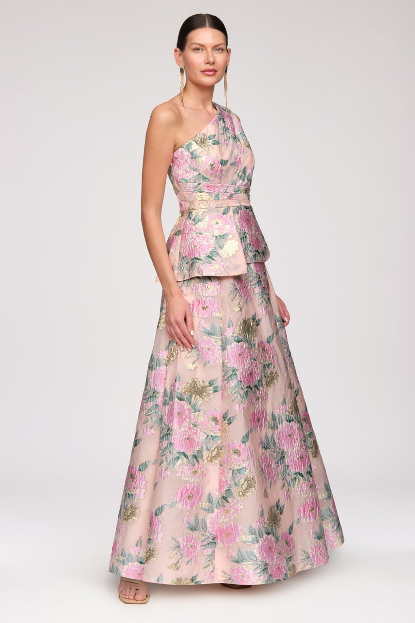 Mia One Shoulder Gown - JS Collections - Flyclothing LLC