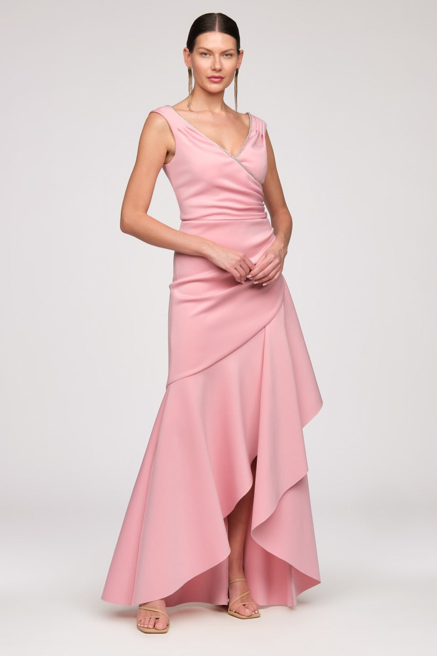Marla High Low Gown - JS Collections - Flyclothing LLC