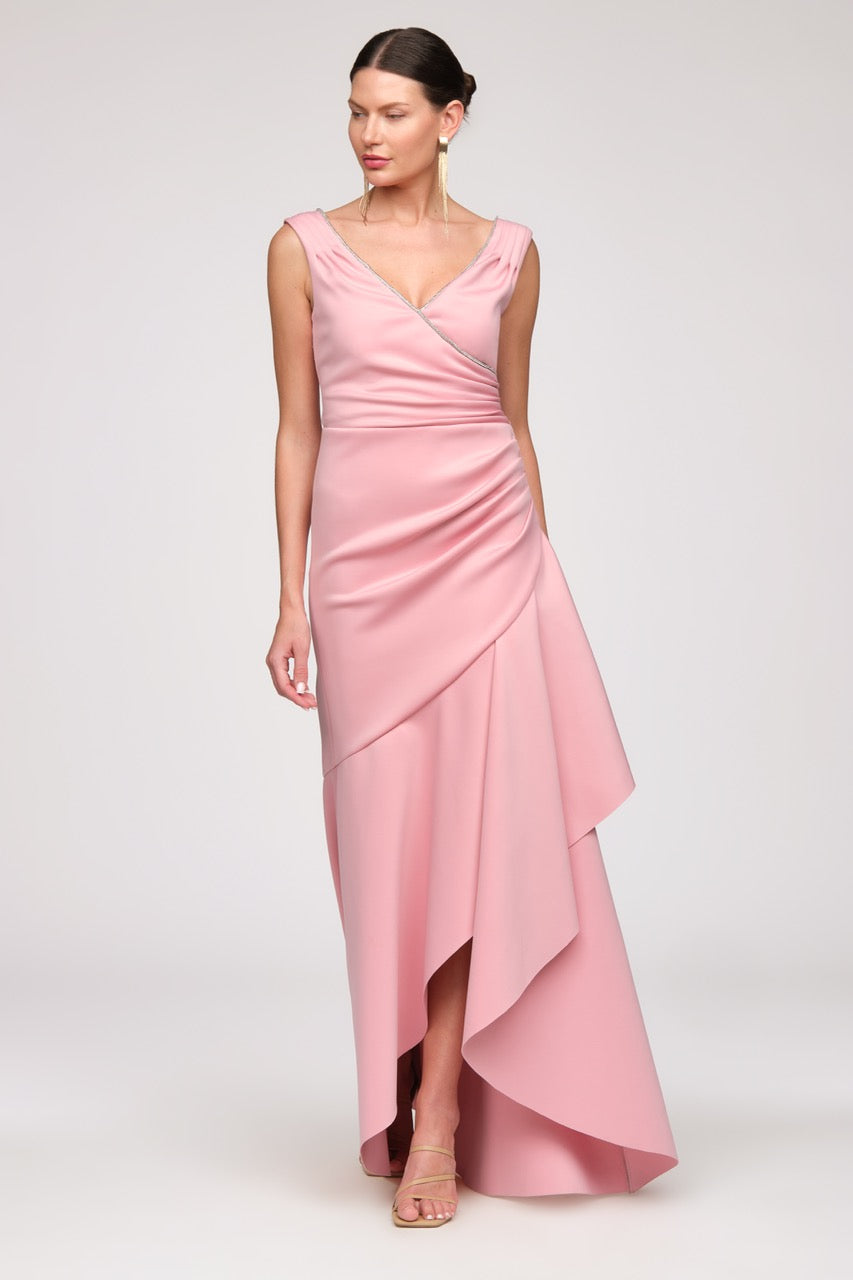 Marla High Low Gown - JS Collections - Flyclothing LLC