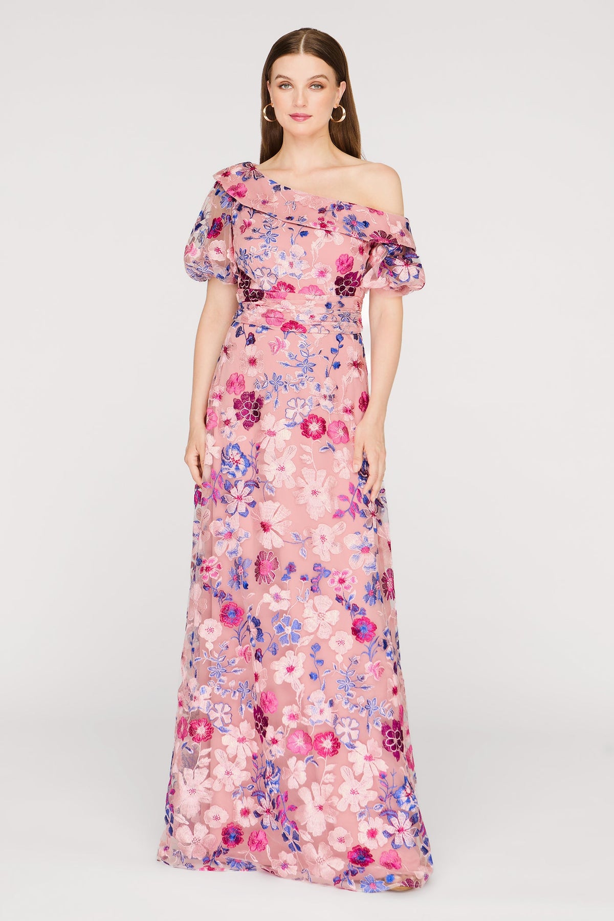 Marigold Floor Length Gown - JS Collections - Flyclothing LLC