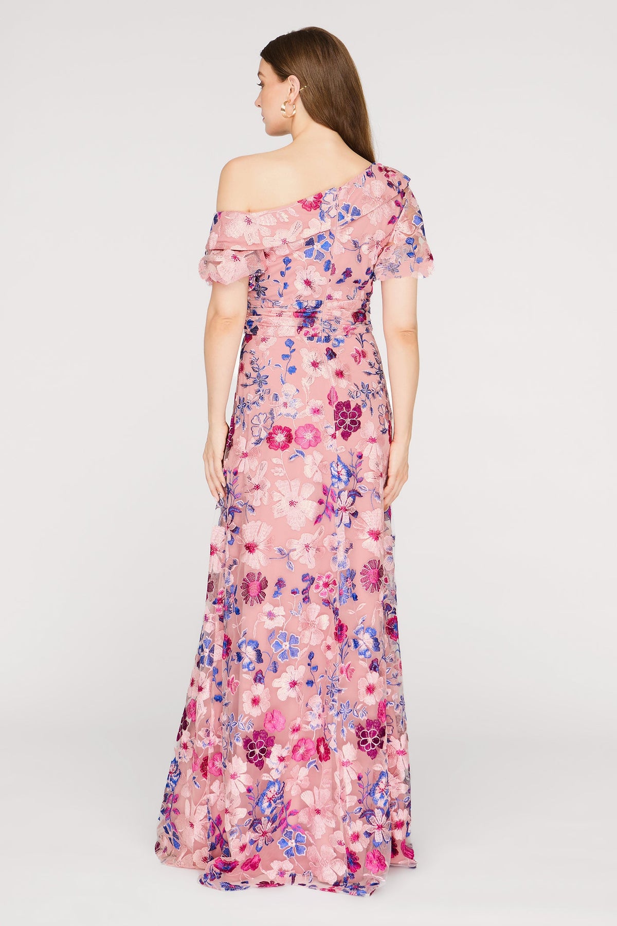 Marigold Floor Length Gown - JS Collections - Flyclothing LLC