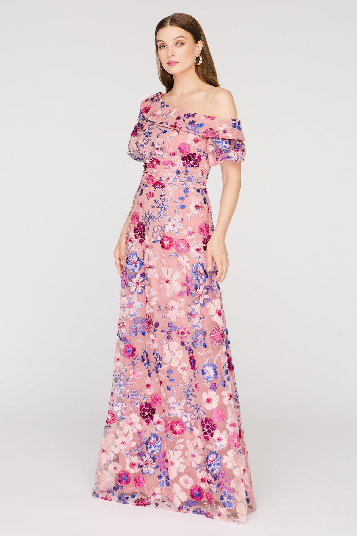 Marigold Floor Length Gown - JS Collections - Flyclothing LLC